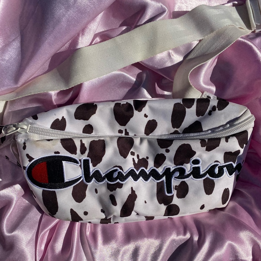 Champion cow print Fanny pack